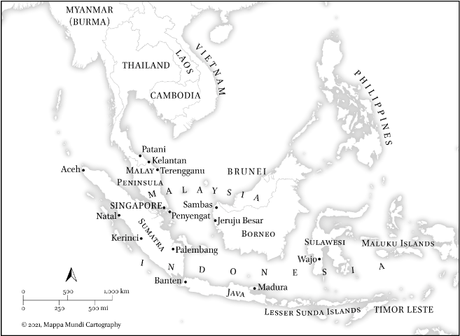 Map of Southeast Asia